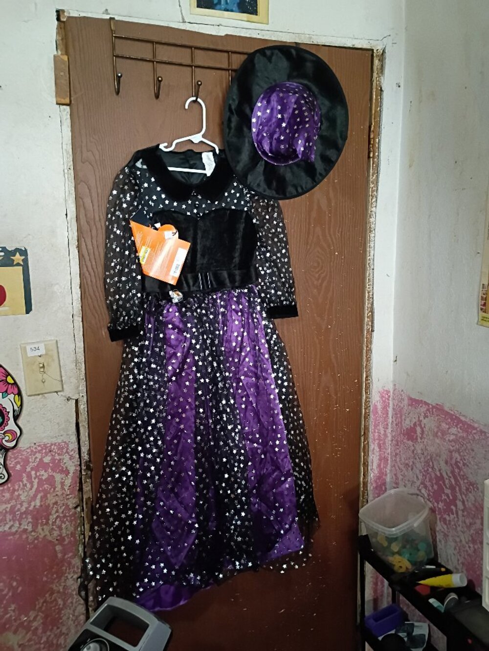 girls witch costume